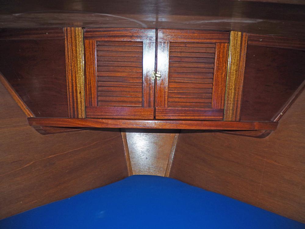 Cabin en avant, H&eacute;bergements